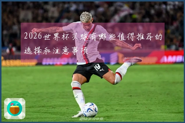 2026世界杯买球有哪些值得推荐的选择和注意事项